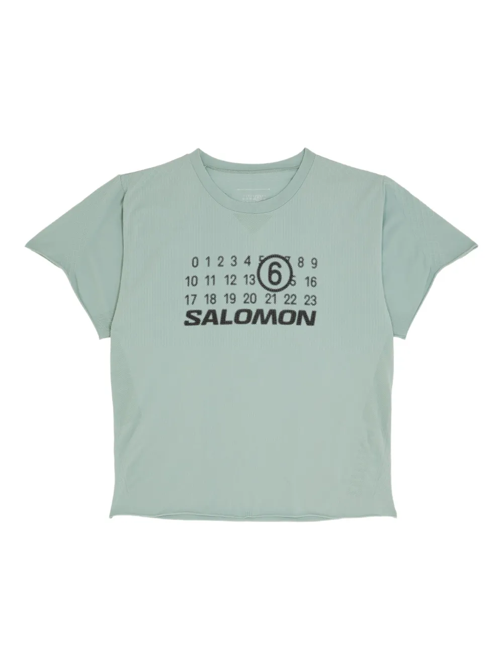 MM6 Maison Margiela X Salomon x Salomon T-shirt met print Groen