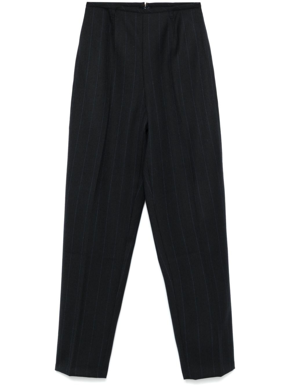 1990s pinstriped trousers