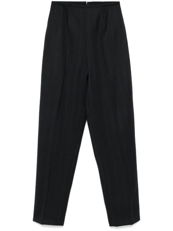 Jean Paul Gaultier Pre-Owned 1990s ピンストライプ パンツ | グレー 