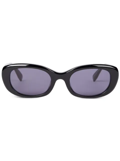 Viktor & Rolf lentes de sol con armazón ovalada