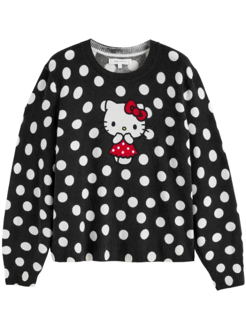 Chinti & Parker Hello Kitty Polka-Dot sweater 