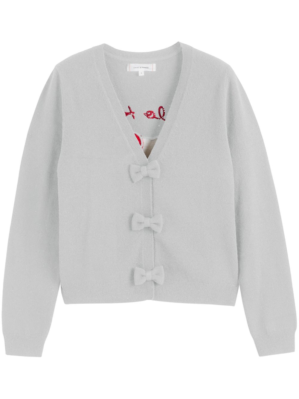 x Hello Kitty bow-detail cardigan