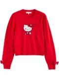 Chinti & Parker Hello Kitty Bow sweater - Red