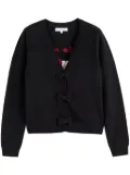 Chinti & Parker Hello Kitty Bow cardigan - Black