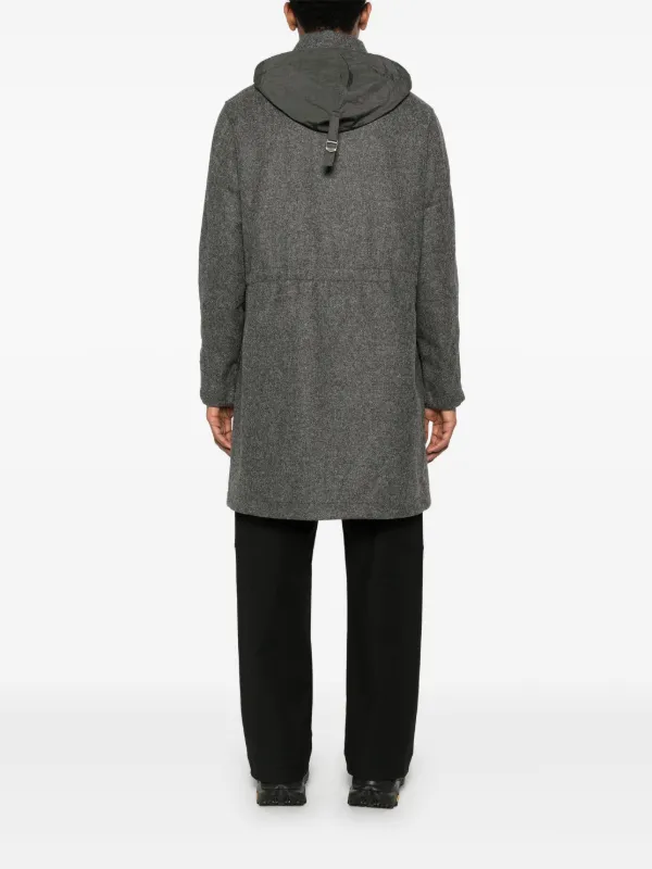 CP COMPANY グレー コート ウール