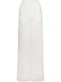 Alberta Ferretti wide-leg trousers - White