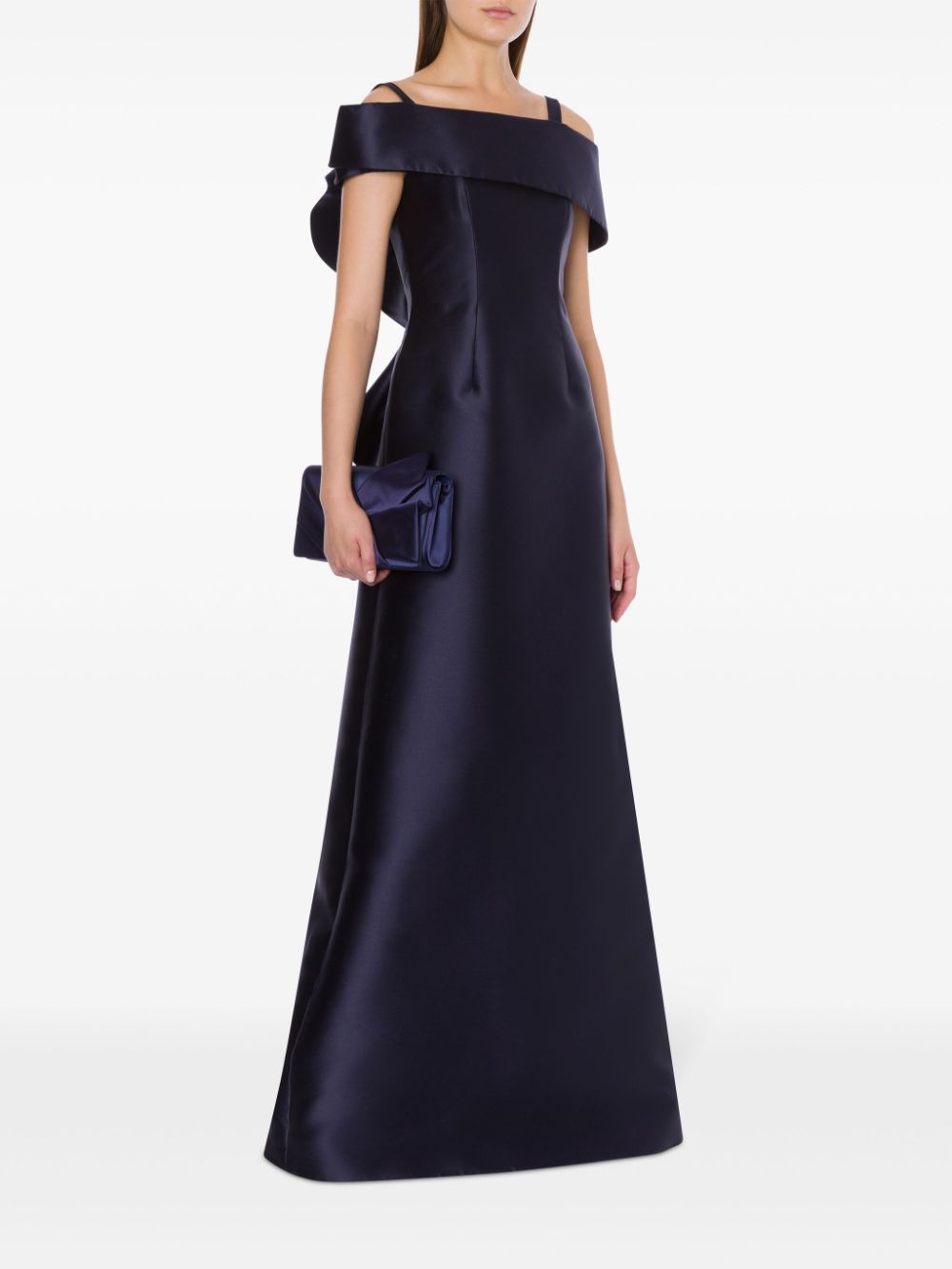 Alberta Ferretti Off-shoulder avondjurk - Blauw