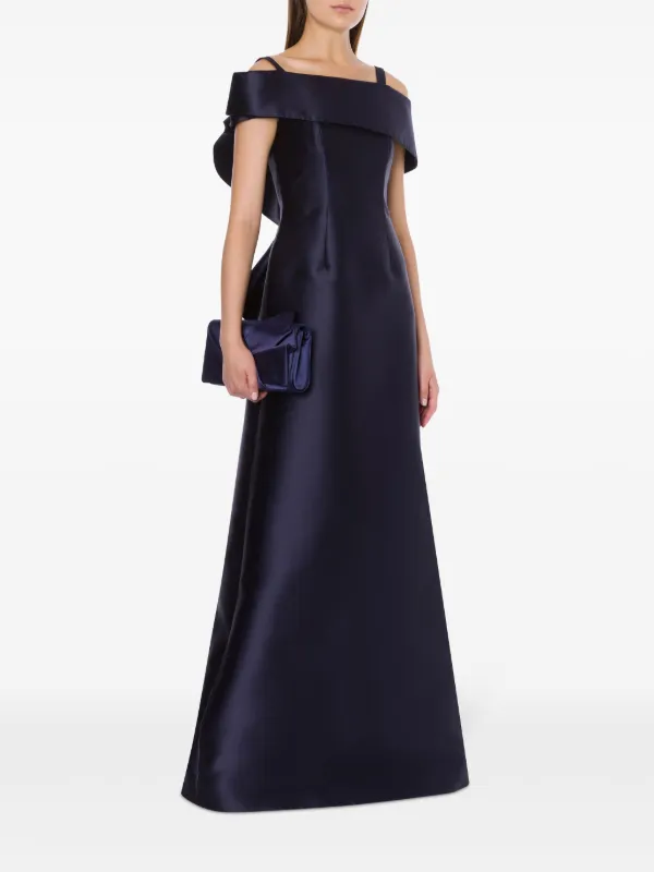 Alberta Ferretti off-shoulder Flared Gown | Blue | FARFETCH Alberta Ferretti off-shoulder Flared Gown | Blue | FARFETCH