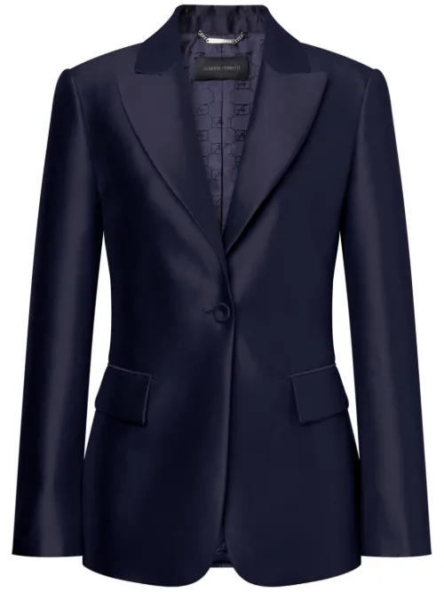 Blazer Mikado - Alberta Ferretti - Modalova