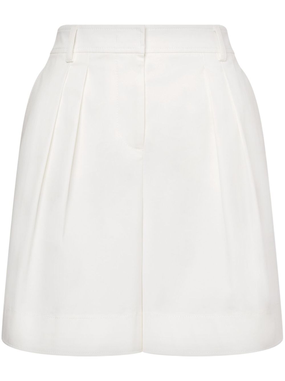 pleat-detailing shorts