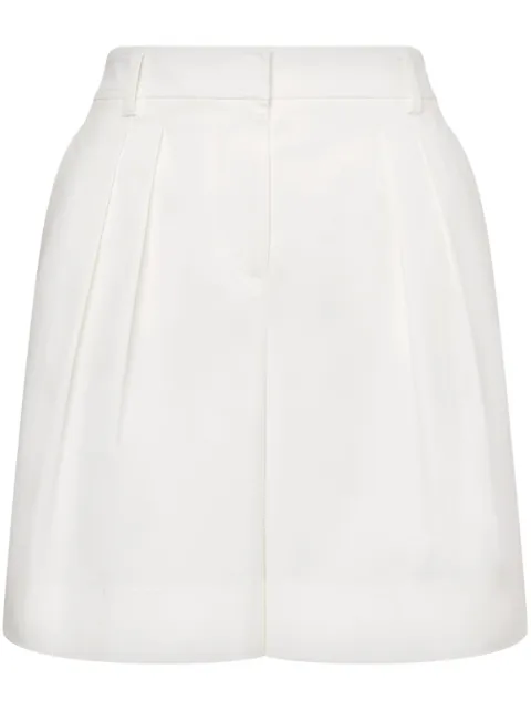 Alberta Ferretti shorts con pinzas