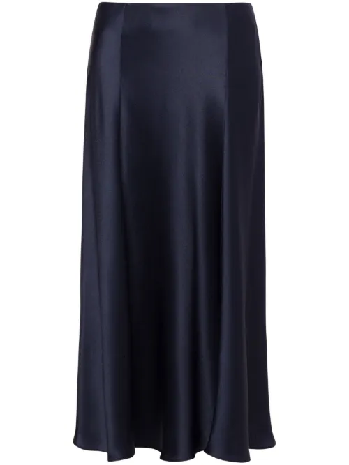 Jupe mi-longue à coupe droite - Alberta Ferretti - Modalova