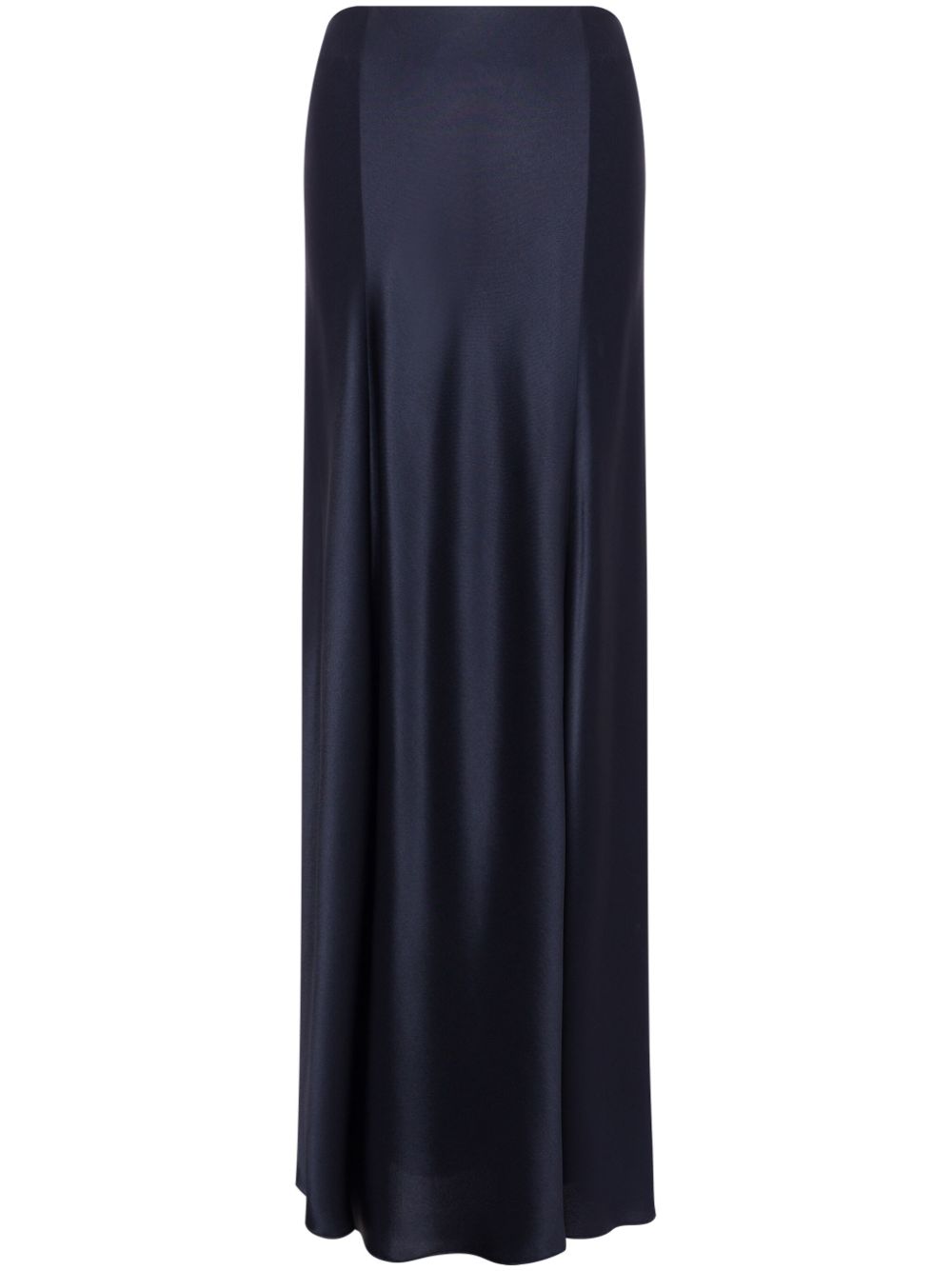 Alberta Ferretti Satijnen maxi-rok Blauw