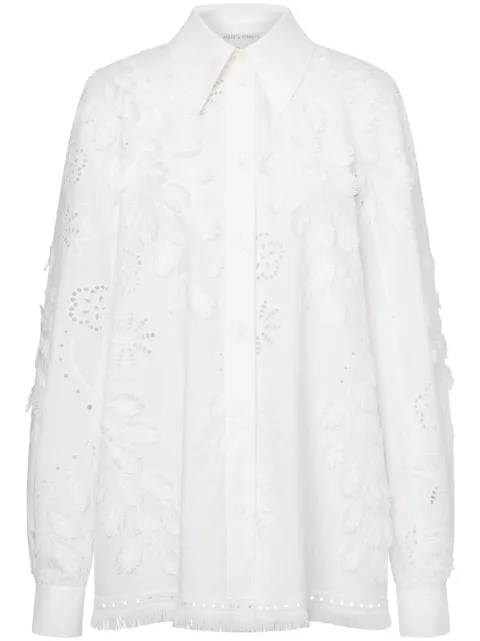 Alberta Ferretti embroidered-design shirt 