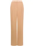 Alberta Ferretti pressed-crease straight trousers - Neutrals