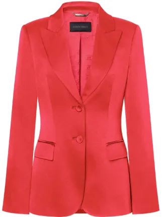 Alberta Ferretti サテン ジャケット | レッド | FARFETCH JP