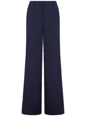 パンツ a Ferretti High-Waisted Wide-Leg Trousers Alberta Ferretti High Waisted Pants for Women - FARFETCH