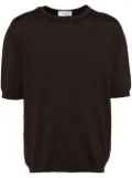 Lardini knitted T-shirt - Brown