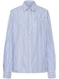 Philosophy Di Lorenzo Serafini stripe-pattern shirt - Blue