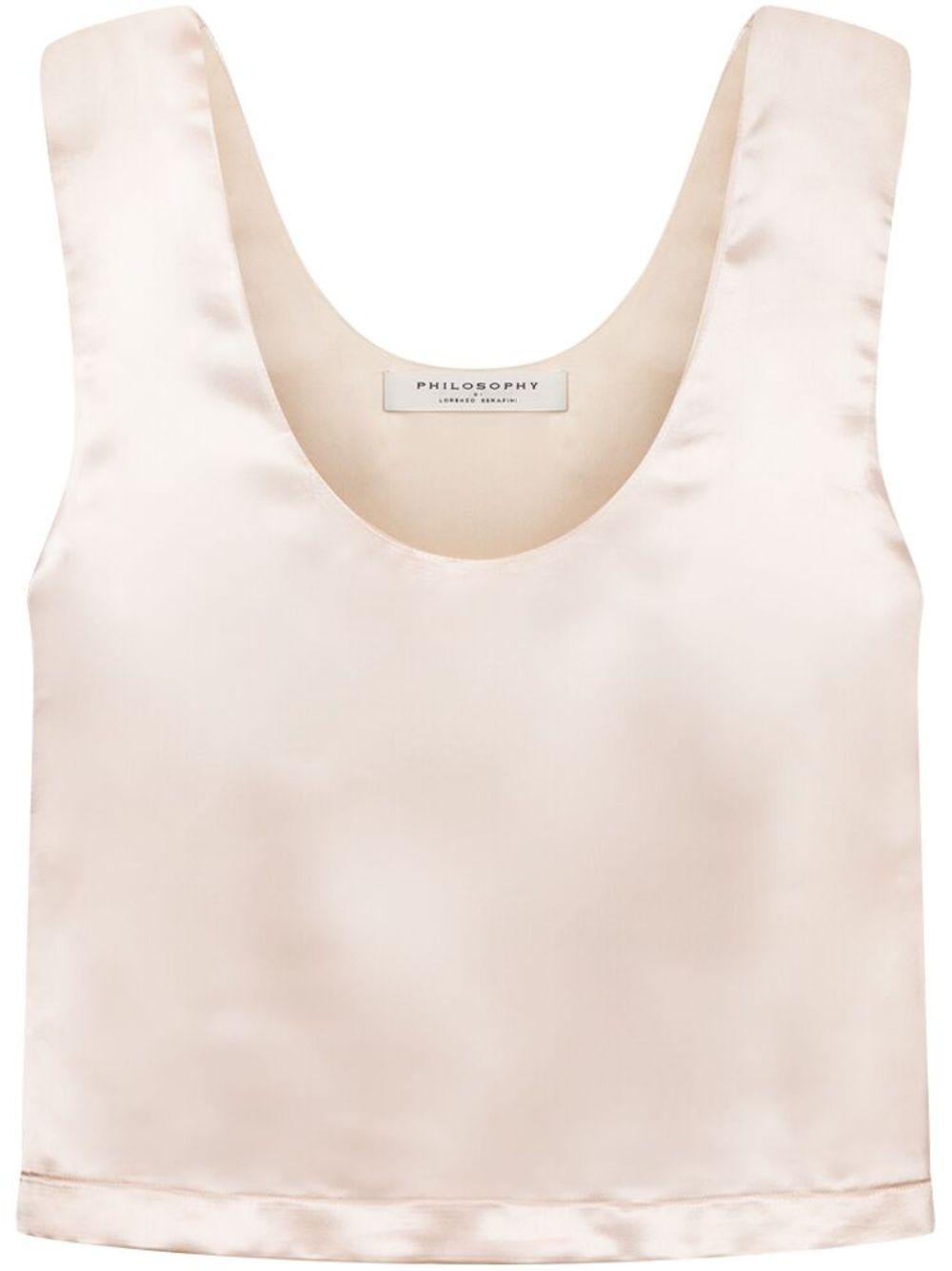 Philosophy Di Lorenzo Serafini satin-finish top - Pink