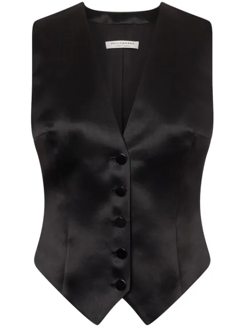 Philosophy Di Lorenzo Serafini chaleco con cuello en V