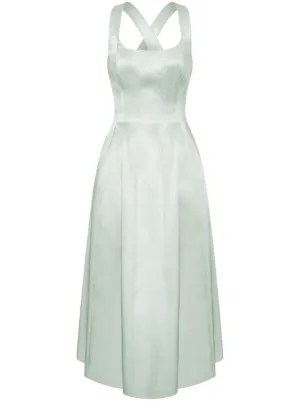 SANDRO Maxi lace-detail V-neck Dress | White | FARFETCH