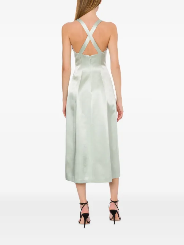 philosophy di lorenzo serafini green dress Philosophy di Lorenzo Serafini Philosophy by Lorenzo Serafini | Sage Dress  GA0444 main image 0