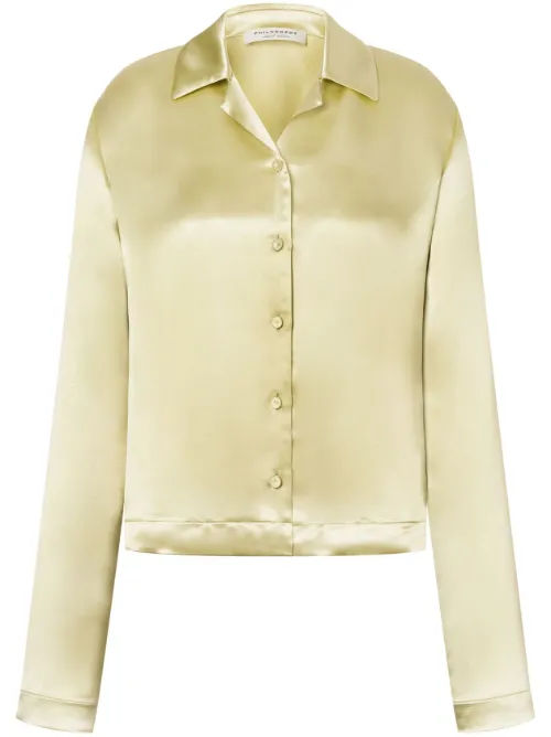 Chemise à fini satiné - Philosophy Di Lorenzo Serafini - Modalova