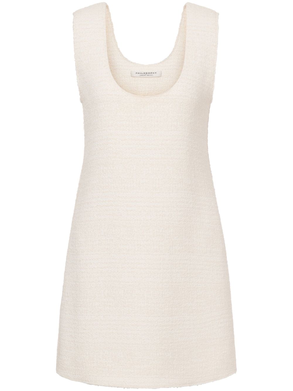 Philosophy Di Lorenzo Serafini bouclé dress - Neutrals