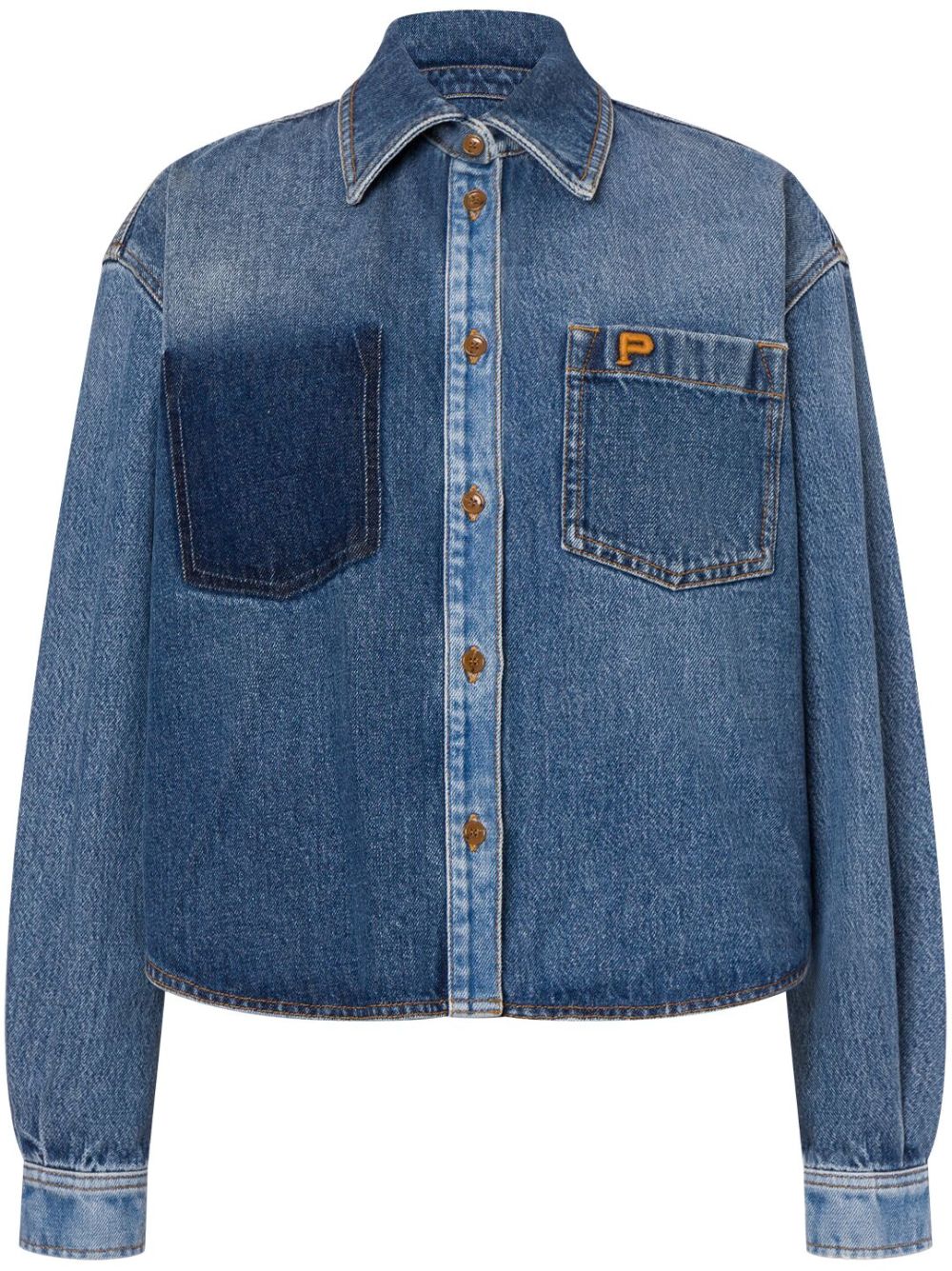 cotton denim shirt