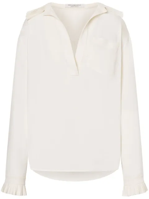 Philosophy Di Lorenzo Serafini V-neck shirt 