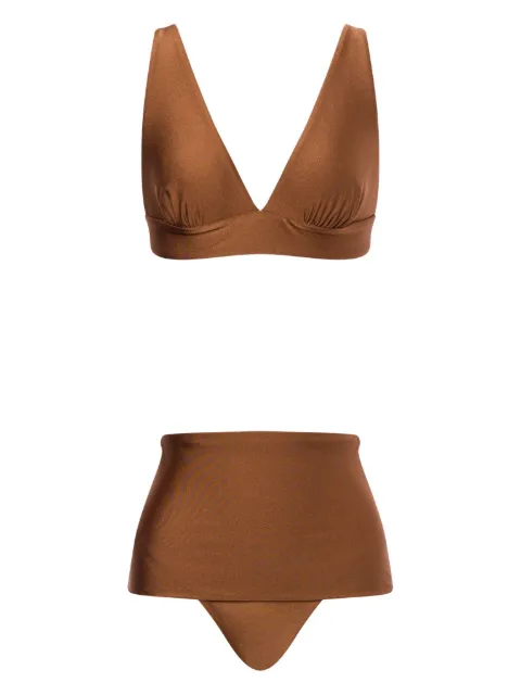 Philosophy Di Lorenzo Serafini draped bikini