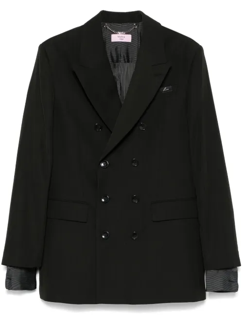 Veste à boutonnière croisée - Martine Rose - Modalova
