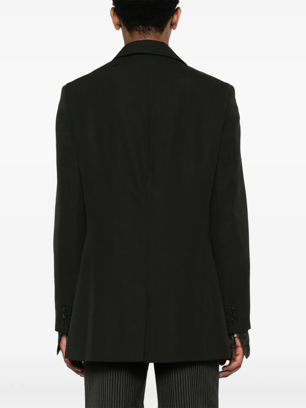 Martine Rose Double-breasted Jacket In 黑色