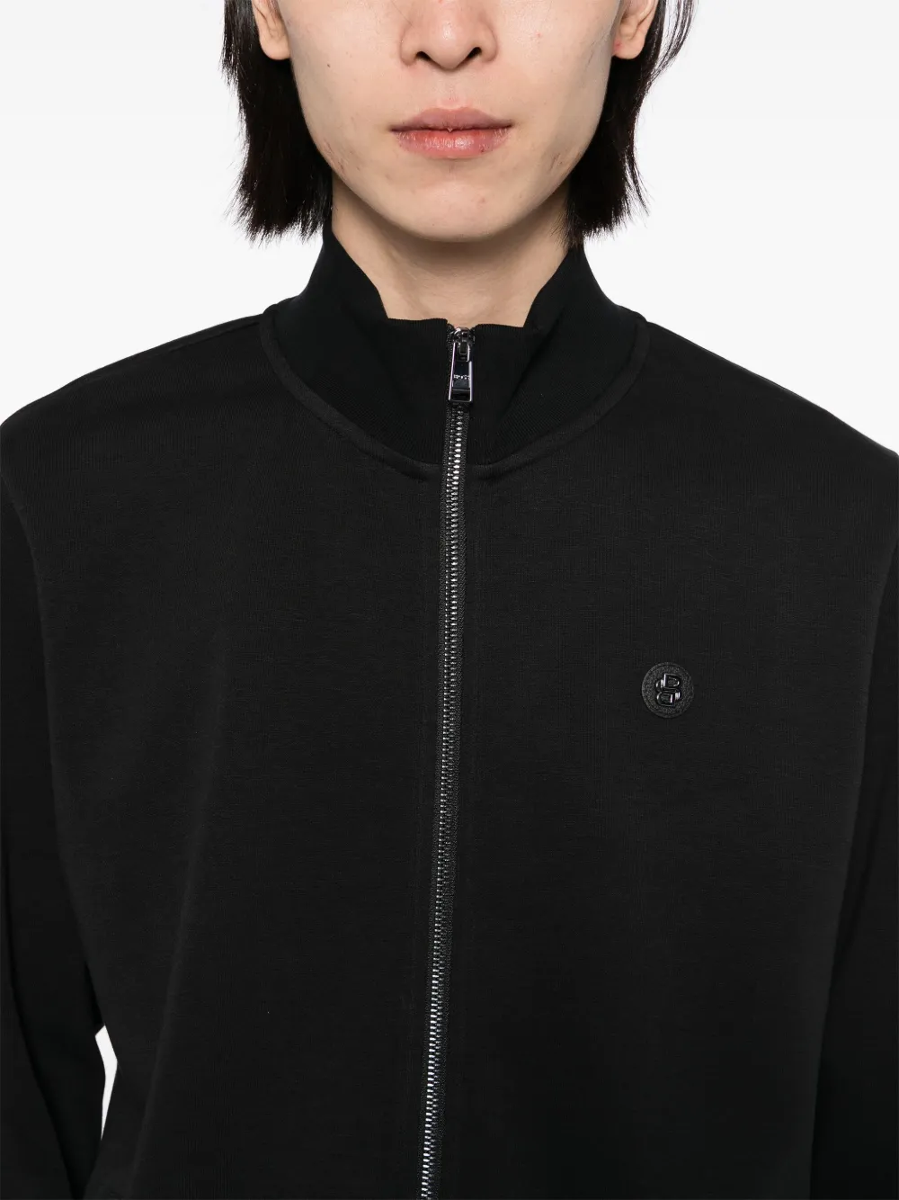 BOSS Jack met logopatch Zwart