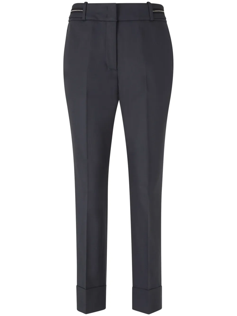 Peserico Pantalon met streepdetail Blauw