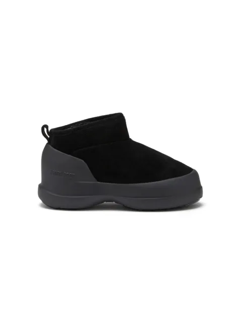 Moon Boot Kids logo-embossed boots 