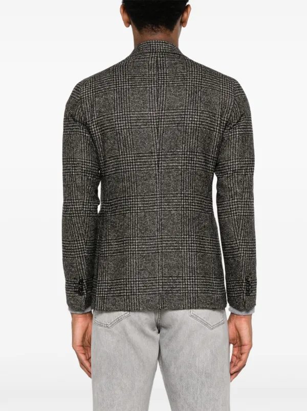 Tagliatore チェック ジャケット | ブラック | FARFETCH JP