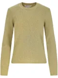 Comme Des Garçons Comme Des Garçons lurex jumper - Yellow