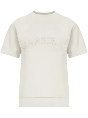 MM6 Maison Margiela Numeric ロゴパッチ Tシャツ | ホワイト