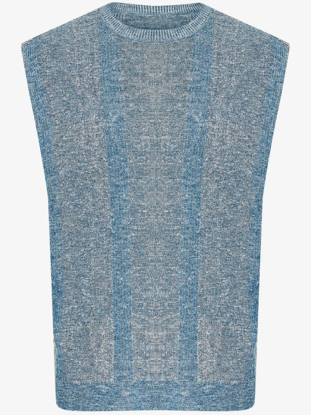 Maison Margiela трикотажный топ без рукавов | синий | Image 1