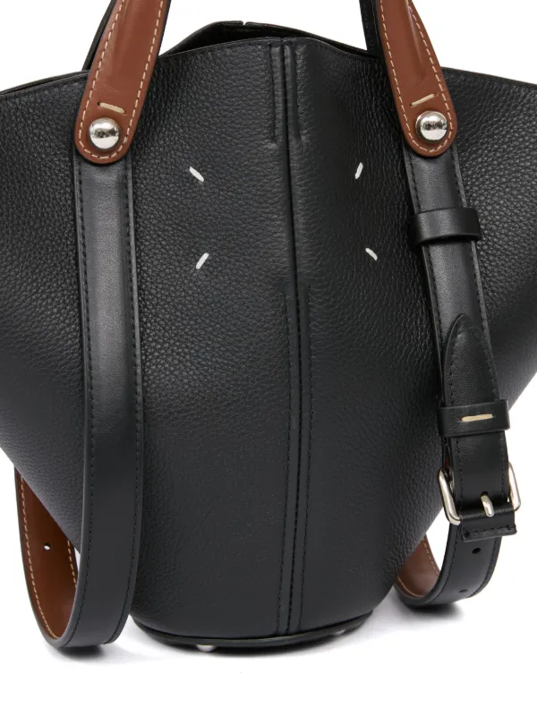 Maison Margiela Small Dress-Age Tote Bag | Black | FARFETCH