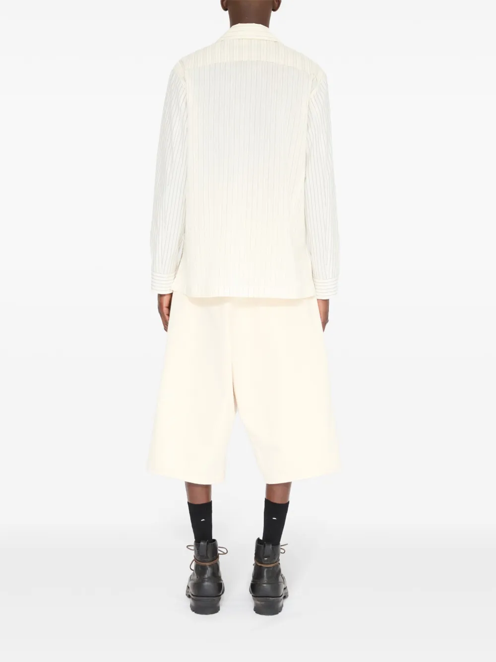 Maison Margiela Gestreept overhemd Beige