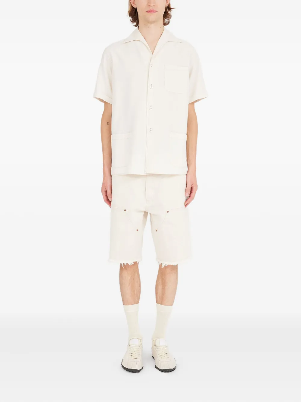 Maison Margiela short-sleeve shirt - Wit