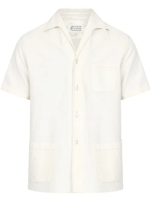 Chemise à manches courtes - Maison Margiela - Modalova