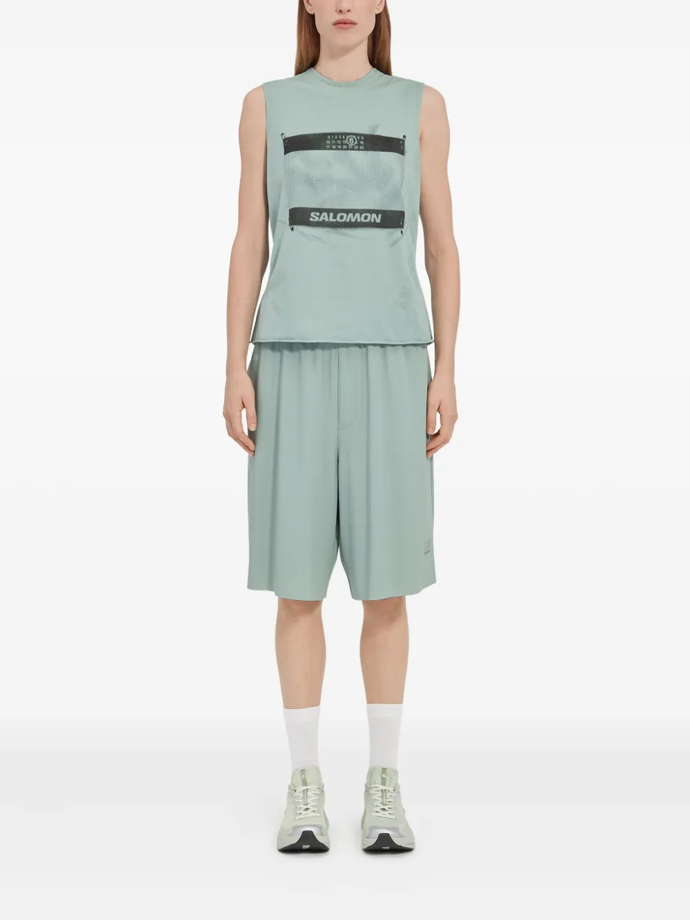 MM6 Maison Margiela X Salomon x Salomon Canotta con logo | Canotte | Image 2