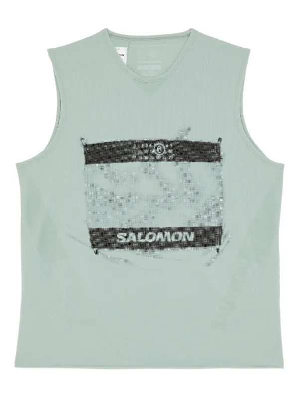 【MM6 Maison Margiela】x サロモン タンクトップ Shop MM6 Maison Margiela - MM6 Maison Margiela x Salomon