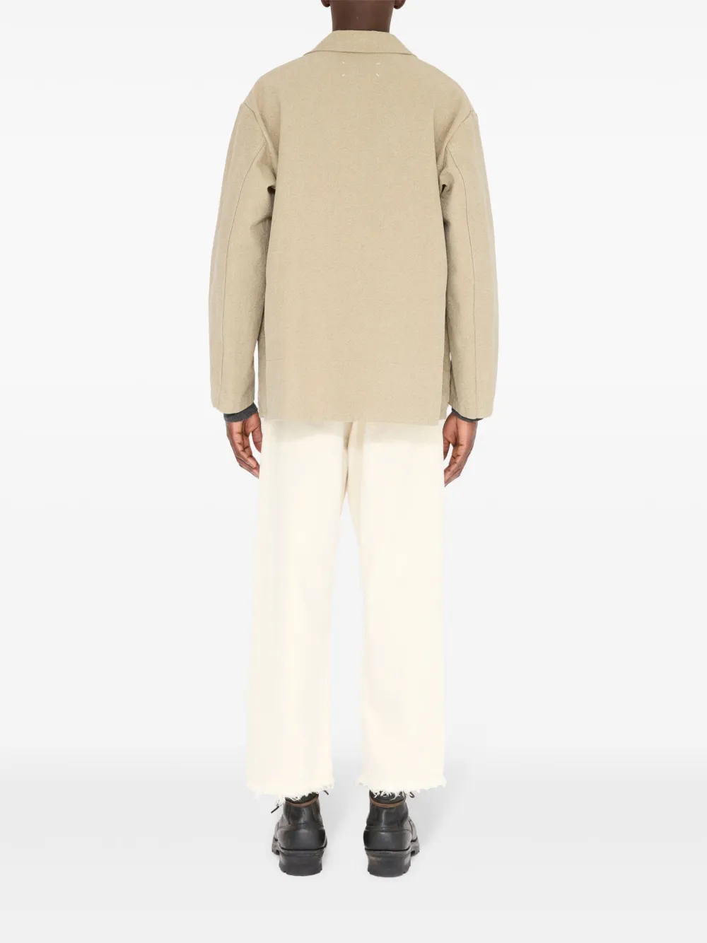 Maison Margiela Katoenen shirtjack Beige