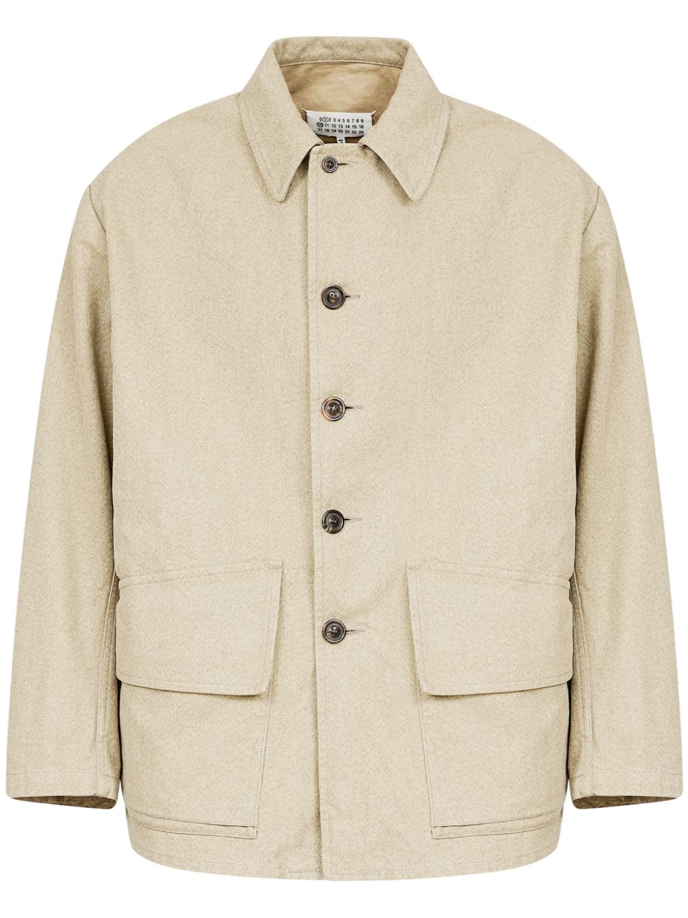 Maison Margiela Katoenen shirtjack Beige