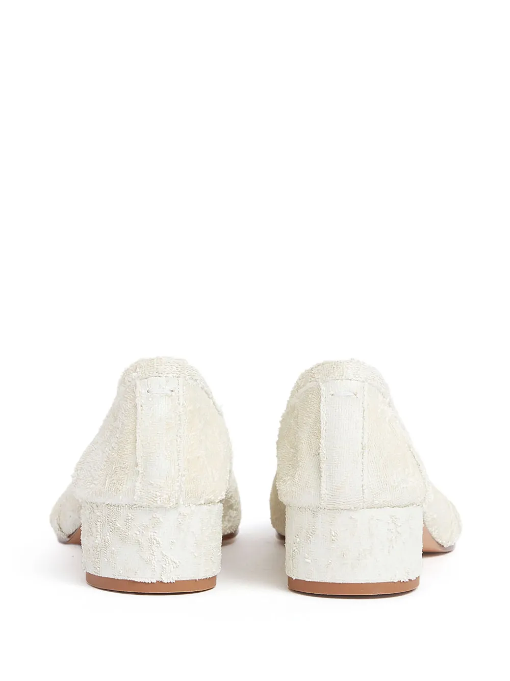 Maison Margiela 30mm Tabi pumps White